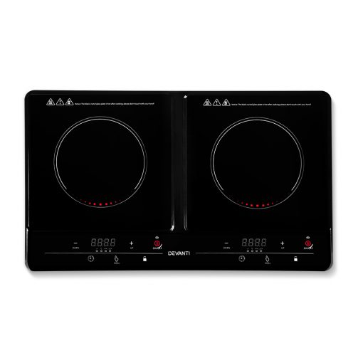Devanti Ceramic Electric Induction Cook Top Stove  - Black