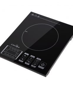 5 Star Chef Ceramic Electric Induction Cook Top Stove - Black