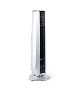Devanti 2400W Electric Ceramic Tower Heater - Silver