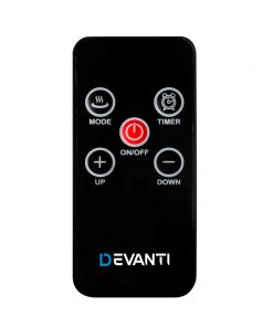 Devanti 2000W Wall Mounted Panel Heater - Silver