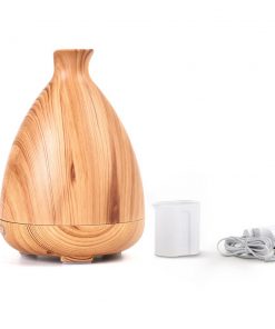 DEVANTI Aroma Diffuser Air Humidifier Light Wood Grain 120ml