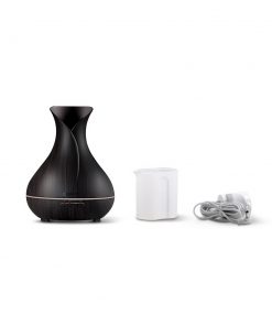 Devanti 400ml 4 in 1 Aroma Diffuser - Dark Wood