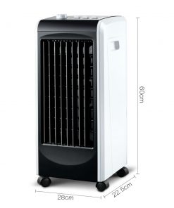Devanti Evaporative Air Cooler and Humidifier - Black