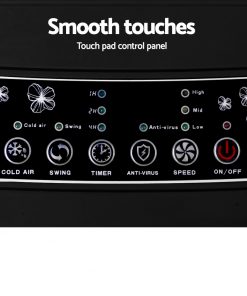 Devanti Evaporative Air Cooler - Black