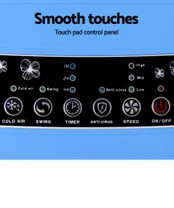 Devanti Evaporative Air Cooler - Blue