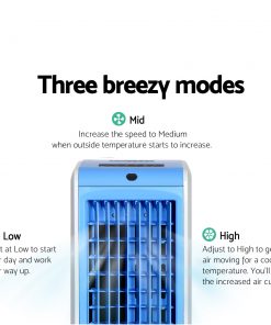 Devanti Evaporative Air Cooler - Blue