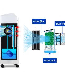 Devanti Portable Evaporative Air Cooler - White