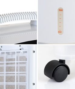 Devanti Portable Evaporative Air Cooler - White