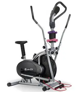 Everfit 6in1 Elliptical Cross Trainer Exercise Bike Bicycle Fitness