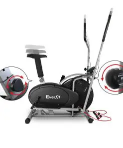 Everfit 4in1 Elliptical Cross Trainer Exercise Bike Bicycle Fitness