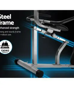 Everfit Magnetic Recumbent Exercise Bike Cycle Trainer Bicycle Home Gym Fitness