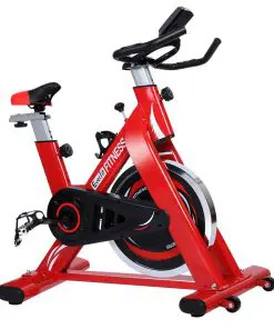 Everfit Spin Exercise Bike Cycling Flywheel Fitness Commercial Home Gym Red