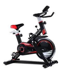 Everfit Spin Exercise Bike Fitness Commercial Home Workout Gym Equipment Black