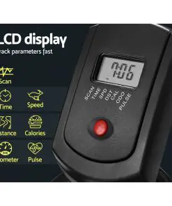 Everfit Spin Exercise Bike Fitness Commercial Home Workout Gym Equipment Black