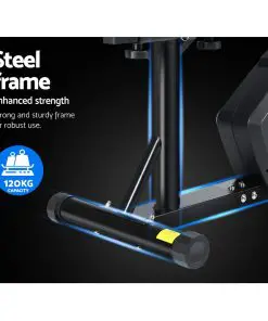 Everfit Magnetic Recumbent Exercise Bike Fitness Trainer Home Gym Equipment Black