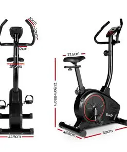 Everfit Exercise Bike Training Bicycle Fitness Equipment Home Gym Trainer Black