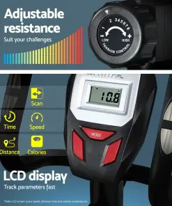 Everfit Exercise Bike Training Bicycle Fitness Equipment Home Gym Trainer Black