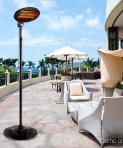 Devanti 2000w Electric Portable Patio Strip Heater