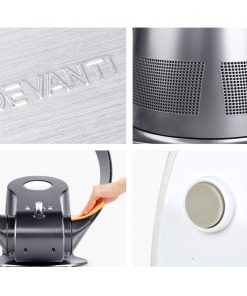 Devanti Bladeless Wall Fan - Black