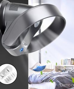 Devanti Bladeless Wall Fan - Black