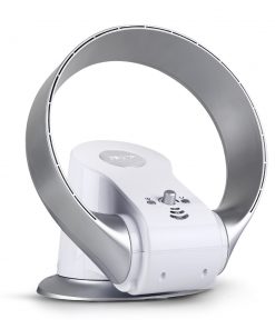 Devanti Bladeless Wall Fan - Silver