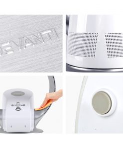 Devanti Bladeless Wall Fan - Silver