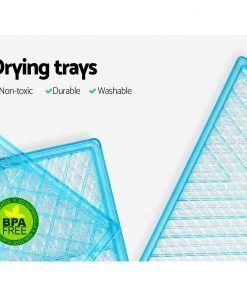 DEVANTI 6 Trays Commercial Food Dehydrator Fruit Dryer