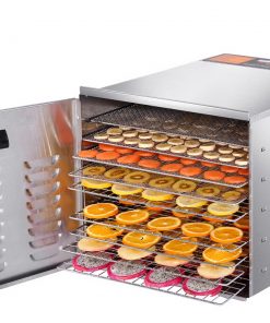 DEVANTI Food Dehydrator 304 Stainless Steel 10 Trays 1000W
