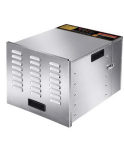 DEVANTI Food Dehydrator 304 Stainless Steel 10 Trays 1000W