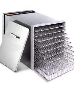 5 Star Chef Stainless Steel Food Dehydrator with 10 Trays