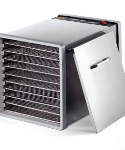 5 Star Chef Stainless Steel Food Dehydrator with 10 Trays