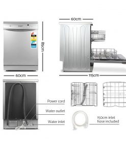Devanti 60cm Freestanding Dishwasher - 12 Place Setting