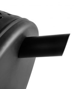 Grillz 30 Inch Portable Outdoor Fire Pit and BBQ - Black