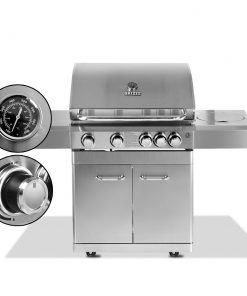 Stainless Steel 5 Burner Gas BBQ