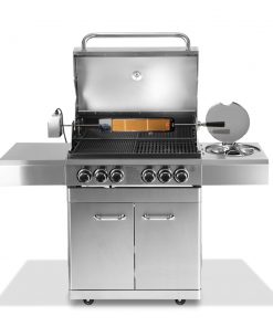 Stainless Steel 6 Burner Gas BBQ