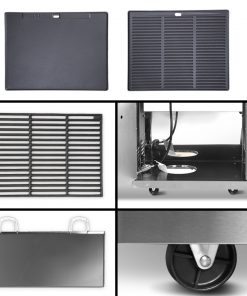 Stainless Steel 6 Burner Gas BBQ