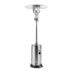 Devanti Portable Gas Patio Heater – Silver