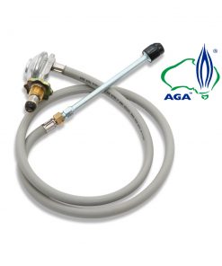 Devanti Portable Gas Patio Heater - Silver