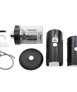 Devanti Portable Gas Patio Heater - Black and Silver