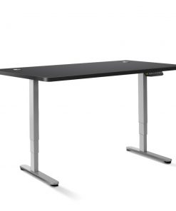 Artiss Height Adjustable Standing Desk Sit Stand Motorised Electric Roskos III Grey Black