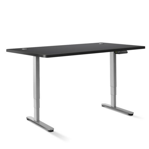 Artiss Height Adjustable Standing Desk Sit Stand Motorised Electric Roskos III Grey Black