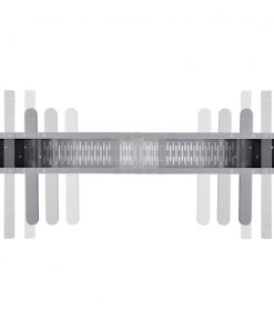 Electric Motorised Height Adjustable Standing Desk - Grey Frame with 160cm Walnut Top