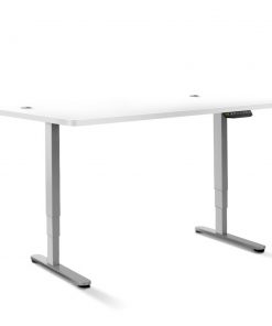 Artiss Height Adjustable Standing Desk Sit Stand Motorised Electric Roskos III Grey White