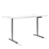 Electric Motorised Height Adjustable Standing Desk – Grey Frame with 160cm White Top Electric Motorised Height Adjustable Standing Desk – Grey Frame with 160cm White Top