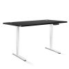 Artiss Height Adjustable Standing Desk Sit Stand Motorised Electric Roskos III White Black Artiss Height Adjustable Standing Desk Sit Stand Motorised Electric Roskos III White Black