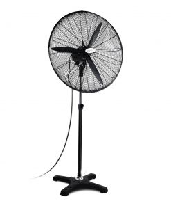 Devanti Adjustable Industrial Standing Fan - Black