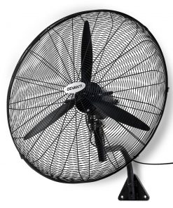 Devanti Industrial Wall Mounted Fan – Black