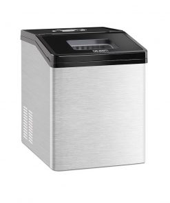 Devanti Commercial 3KG Ice Maker - Stainless Steel