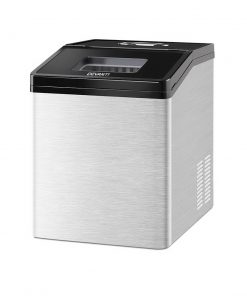 Devanti Commercial 3KG Ice Maker - Stainless Steel