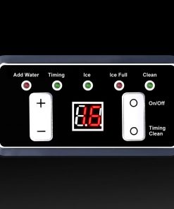 Devanti Commercial 8KG Ice Maker - Stainless Steel